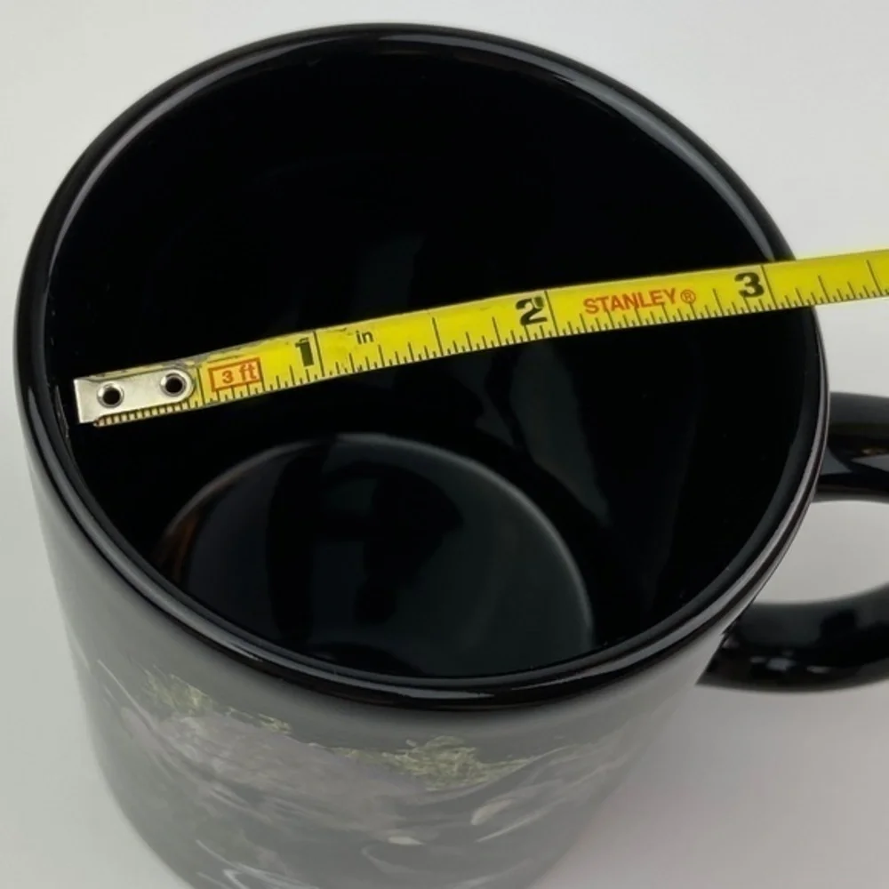 Star Wars‎ Yoda Coffee Mug Cup Black Ceramic 11 oz